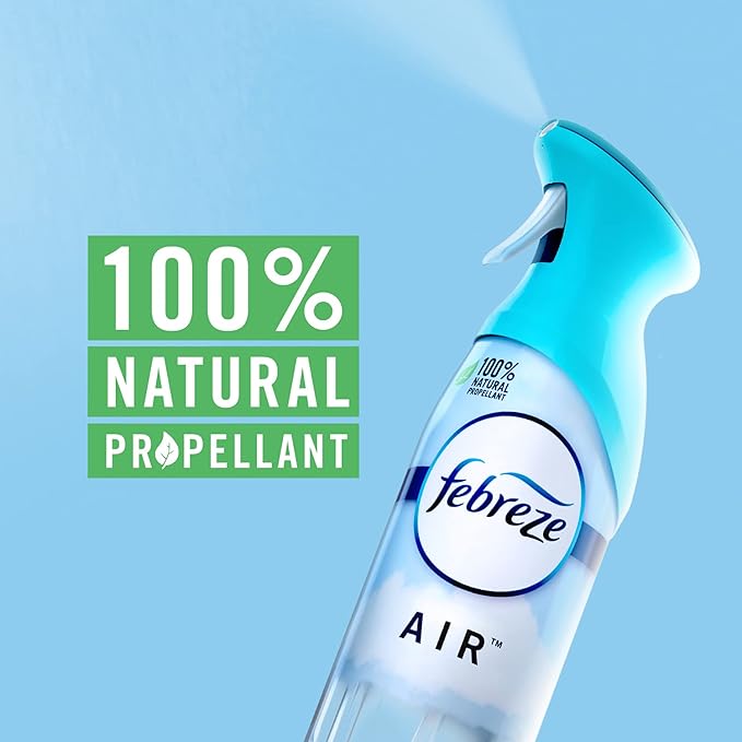 Febreze Air Mist Air Freshener, Odor-Fighting Room, Air Fresheners for Home Bathroom and Kitchen, Spray, Southern Lilac Mornings, Georgia Peach Orchard, Sweet Watermelon Vine Scent, 8.8oz (Pack of 3)
