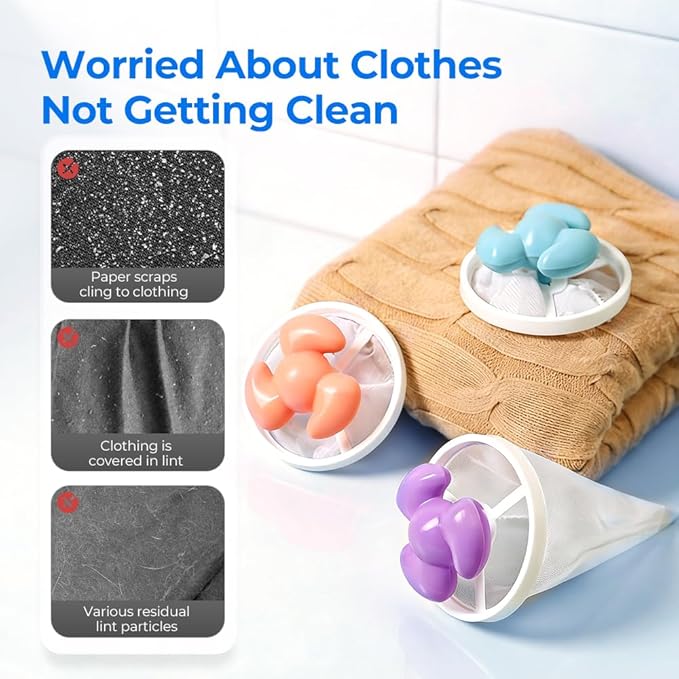 3Pcs Floating Hair Filtering Mesh Removal, 2026 Upgraded Floating Hair Catcher, Washing Machine Lint Filter for Laundry, Reusable Pet Hair Remover for Home Use (3)