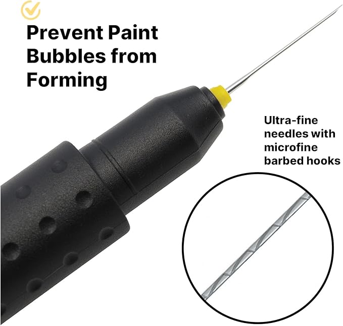 Paint Dirt Removing Tool Needle Set - Easily Remove Dust Particles from Paint, Prevent Paint from Creating Bubbles