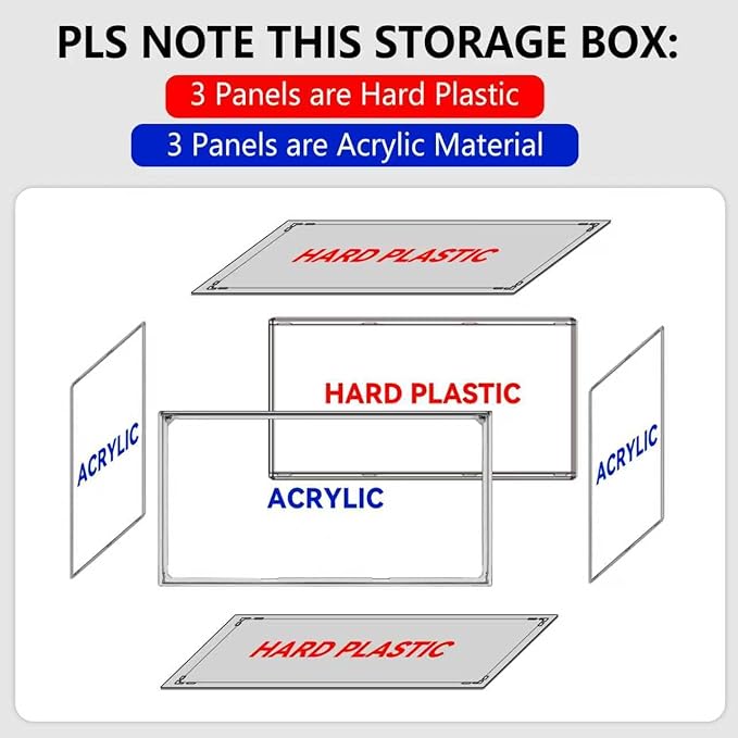 12 Pack Clear Shoe Organizer for Closet, Large Stackable Sneaker Boxes Shoe Display Box Handbag Organizer Plastic Storage Bins with Magnetic lids