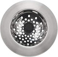 KitchenAid Stainless Steel Sink Strainer, Black