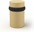 Mega Handles Linear Floor Door Stopper, Quickly Installed Wall Protector, Wall Protectors from Door Knobs, Floor Door Stop with Mounting Hardware Included - Satin Brass - 2 Inch
