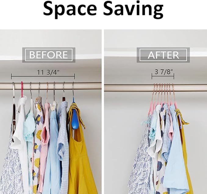 VECELO Premium Velvet Clothes Hangers Suit Heavy Duty (50 Pack)-Non Slip & Space-Saving with 6 Finger Clips & Tie Rack Excellent for Men and Women,Light Pink
