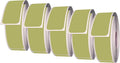 Royal Green Rectangular Color-Coding Labels 3x1-10 Sticker Rolls (75mm x 25mm) - 2500 Pack