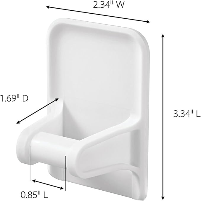 Command Spray Bottle Hangers, Holds up to 32 fl oz, 2 Hangers with 4 Strips, Damage-Free Spray Bottle Holder Wall Mount to Cabinet, Kitchen, or Under Sink
