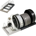 Pot Lid Rack and Baking Pan Cookware Storage Organizers Inside Cabinet for Under Cabinet