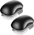 MR.SIGA Fruit and Vegetable Cleaning Brush with Non Slip Comfortable Grip, Pack of 2, Black