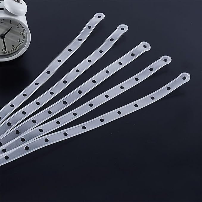 10 Pcs Clothes Hanger Chain Strips, Closet Organizers and Storage Space Saving Hangers, 14 Holes, for Clothes Closet, Clothing Store, College Dorm Room
