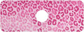 Kitchen Sink Splash Guard 1 PC 14.7 Inch Sink Faucet Mat Splash Guard for Bathroom Countertop Water Absorbent Foldable Cuttable Soft Washable Gradient Pink Leopard Print