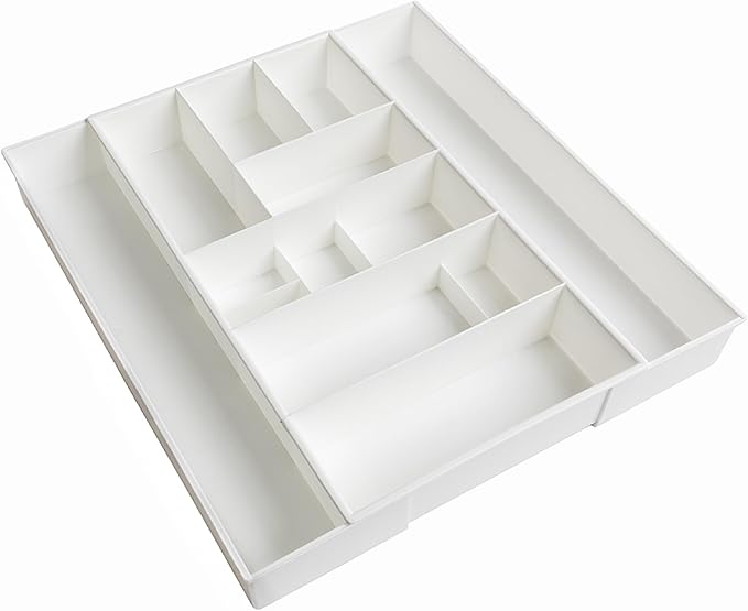 Dial Industries Expandable Junk Drawer Desk Organizer Storage Tray