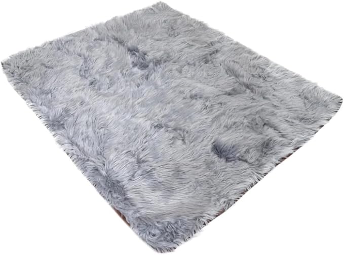 PupProtector Waterproof Throw Blanket for Dogs and Cats, Pet Blanket Cover for Couches, Sofas, Beds, Car Seats, Furniture, Calming Soft Faux Fur, Charcoal Grey, Original (60" L x 50" W)