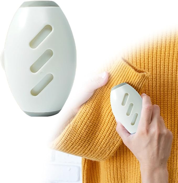 Washable Lint Roller, Portable & Reusable Lints Roller, Travel Lint Roller Mini Lint Rollers for Lints Hair, Clothes (White)