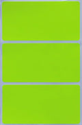 4" x 2" Blank Stickers to Write On Name Tags Color Coding Labels for Moving, and Storage Boxes, 324 Labels (Neon Yellow) by Royal Green
