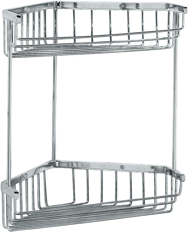 Gatco 1475 Tub and Shower Corner Caddy, Chrome