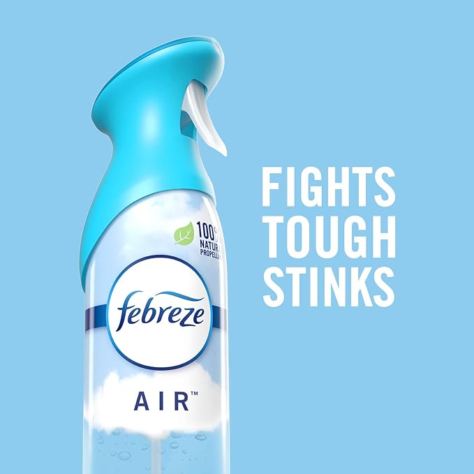 Febreze Air Mist Air Freshener, Odor-Fighting Room, Air Fresheners for Home Bathroom and Kitchen, Spray, Southern Lilac Mornings, Georgia Peach Orchard, Sweet Watermelon Vine Scent, 8.8oz (Pack of 3)