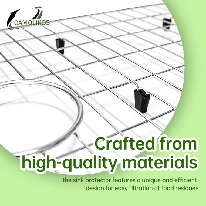 CTXBG2814 Sink Rack for Bottom of Sink for Specific Elkay Sink Bowls 28-1/4" x 14-1/4" x 1-1/4" Stainless Steel Bottom Grid, Kitchen Sink Grid,Sink Grid,Sink Protector,Sink Bottom Grid