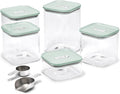 Caraway 13-Piece Glass Airtight Food Storage Containers with Lids – Non-Toxic, BPA-Free Kitchen Storage Containers – Stackable, Space-Saving Airtight Containers for Dry Goods and More - Mist