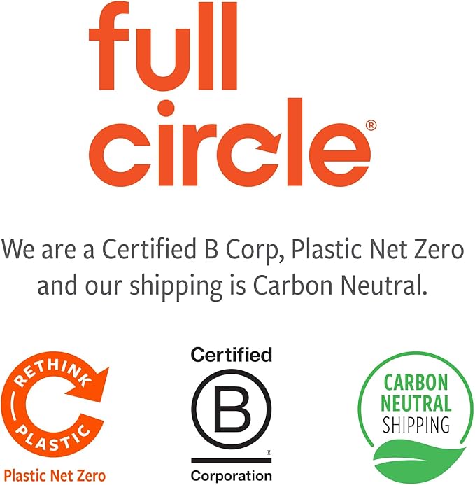 Full Circle Bottle Service-Refillable Glass Spray Bottle-Versatile Stream & Mist Options,Bamboo with Protective Silicone Boot-Ideal for Non-Toxic Cleaning Solutions & Plant Care,16oz Gray,3 Pack