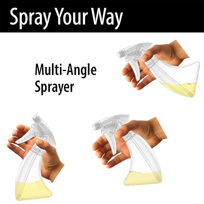 Bar5F Curve Spray Bottles 5-Ounce Dog Cat Training 3-Pack