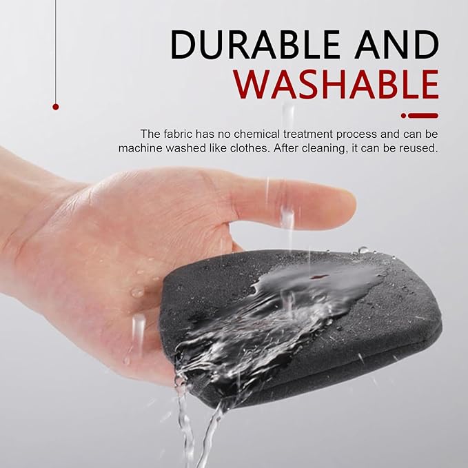 Car Screen Cleaner, Square Microfiber Screen Cleaning Cloth, Foldable Auto Screen Cleaning Pad, Touch Screen Cleaner Cloth for Vehicle Dashboard LCD Display, Car Interior Cleaning Wipes