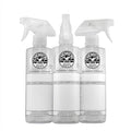 Chemical Guys ACC137 Secondary Container Dilution Bottle with Natural Sprayer, 3 Pack, 16 oz, White