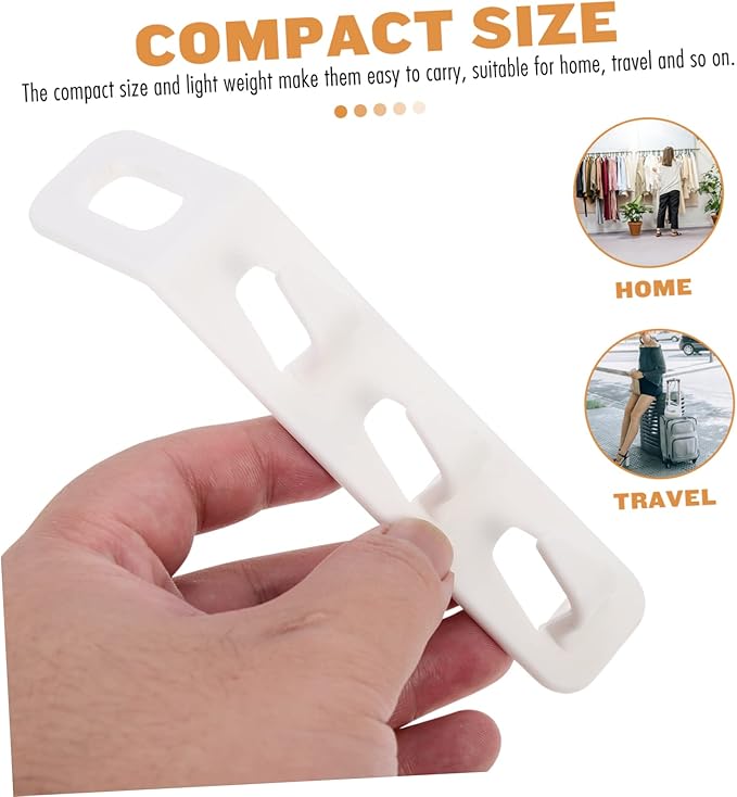 3sets Space Saving Hanger Connector Hooks Closet Hanger Hooks for Efficient Wardrobe Organization and Easy to Use for Home and Dormitory Storage