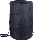 BATTOO Collapsible Laundry Baskets- Foldable Hamper for Laundry Extra Large Pop Up Laundry Hamper 107L with Long Straps Drawstring Clothes Hamper for Bathroom, Campout, Dorm or Travel Navy