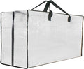 Heavy Duty Moving Bags, Extra Large Clear Storage Bags with Zipper and Handles, Moving Boxes & Storage Bins Alternative, Packing Supplies, Moving Supplies for Dorm Room Essentials