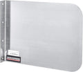 DuraSteel Stainless Steel Splash Guard for Sink & Fryer - 17" x 12" Wall Mount Shield for Deep Fryer Splash Guard Commercial - Stove Oil Splatter Protection Screen for Kitchen Area Safety & Hygiene