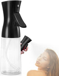 Spray Bottle For Hair,Continuous Water Mister for Hairstyling, Salons, Cleaning, Plants,Essential Oil Scents,Ultra Fine Mist Sprayer,6.8 OZ /200 ML-Black