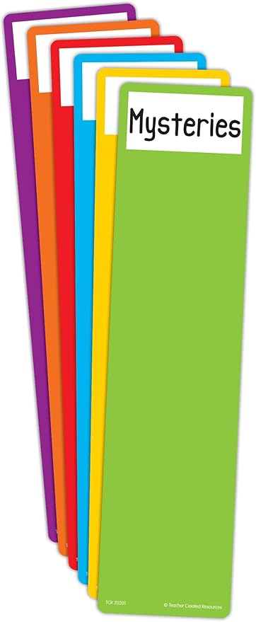 Teacher Created Resources Library Book Dividers (TCR20201)