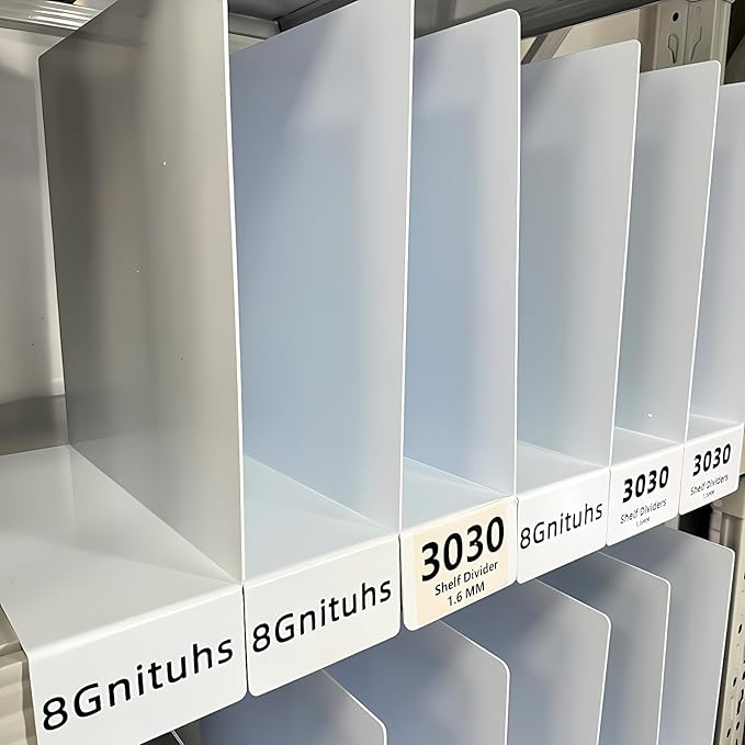 50Pcs 3030 Shelf dividers/numbered stickers/number labels/self-adhesive numbers/self-adhesive numbers/Shelf label/label divider/dry erase label/numbered dividers/dividers/shelf inventory stickers