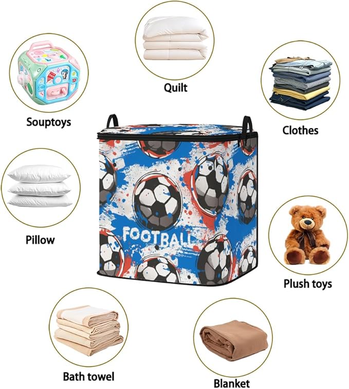 2pcs closet organizers and storage under bed,clothing blanket sweater sheet bedding comforter duvet quilt pillow toy storage bags with lids,dorm room essentials for containers 95L