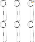 HSYTEK 6 Pack Toothbrush Cover Caps Compatible with Oral B Braun Replacement Heads, Fits for Cross Action Brush Heads and Pro 1000 Electric Toothbrushes, Convenient for Travel and More Sanitary