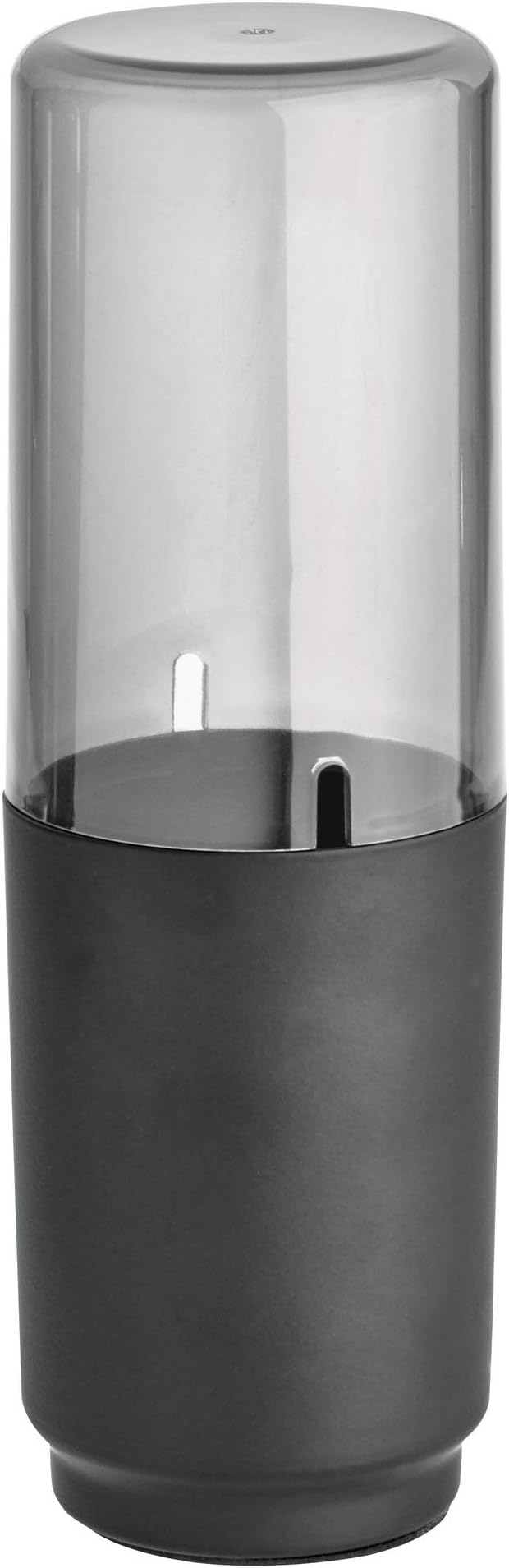 iDesign Austin Covered Holder, Holds Regular and Electric Toothbrushes
