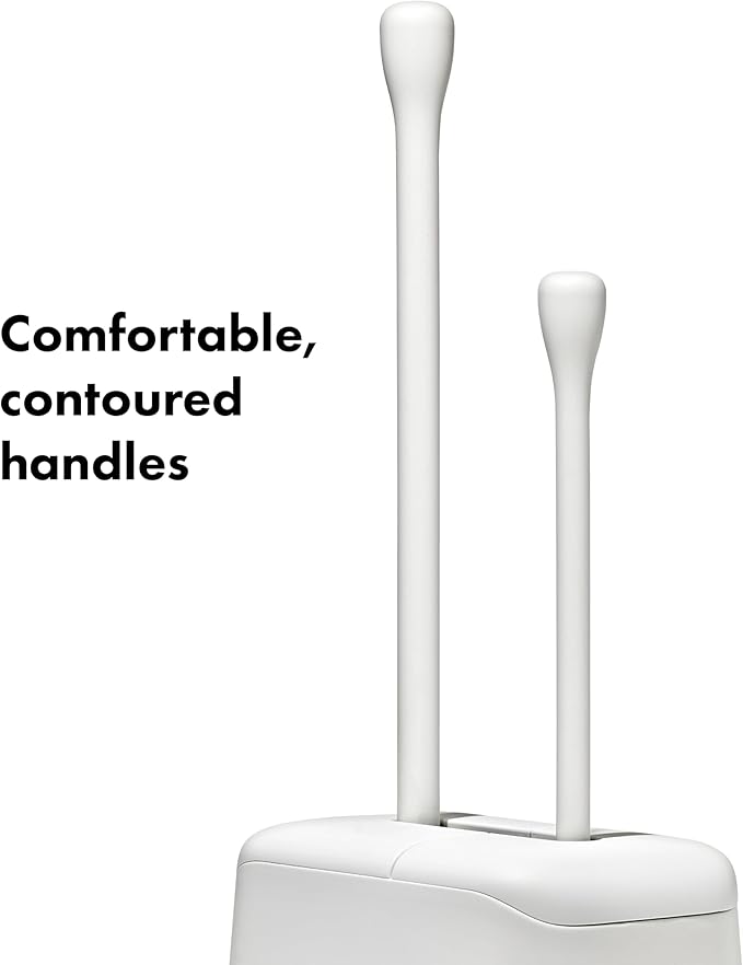 OXO Good Grips Toilet Brush & Plunger Set