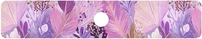 Kitchen Sink Splash Guard 1 PC 30 Inch Sink Faucet Mat Splash Guard for Bathroom Countertop Water Absorbent Foldable Cuttable Soft Washable Boho Pink Leaf