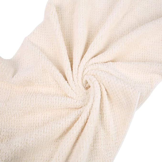 Microfiber Hair Towel Quick Dry Hair Towel Hair Drying Towels Suitable for All Kinds of Hair Ultra Absorbent Long and Thick Hair 19X39inch Blue (1pcs)