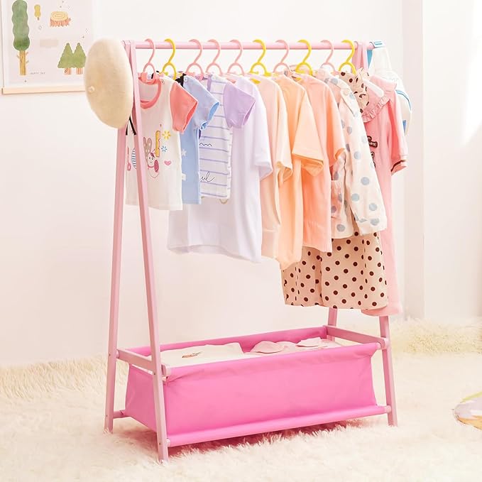 HGYZE Baby Hangers for Closet 50pcs, White Kids Clothes Hanger Plastic, 11-14" Adjustable Bulk Perchas for Newborn, Non-Slip Children Outfit Bear Hanger for Girl Boy Toddler Infant Nursery Clothing