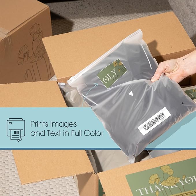 1.75" X 0.5" Matte White Printable Labels for Inkjet and Laser Printers - 500 Sheets, 40000 Custom Stickers for Return Address Labels, Price Tags, File Folders - Spartan Industrial Template R002
