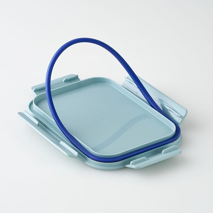 LocknLock HPL413 Classic-Plus Plastic Food Storage Container with Lid for Kitchen, Lunch, Meal Prep, and Leftovers, BPA-Free, Airtight, Leakproof, Microwave, Dishwasher, Freezer-Safe, 420ml