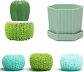 Dish and Pot Cleaning Brush with Holder Kitchen Cleaner Dish Scrub Brushes Dishes Pots Pans Cleaning Tool- 3 Replaceable Brush Heads