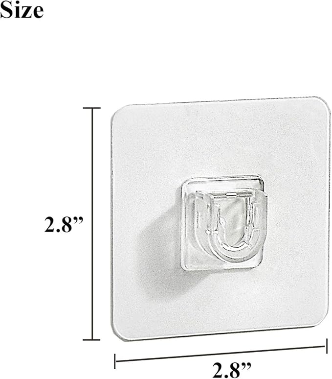 Adhesive Stickers Shower Caddies, Shower Organizer Adhesive Replacement 4 Pack