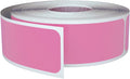Rectangular Stickers 3x1 inch 250 Pack, (7.5cm x 2.5cm) Pastel Pink Sticker Label Roll by Royal Green