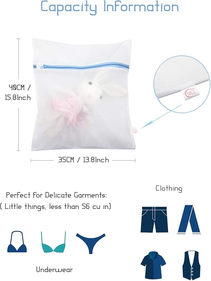 Mesh Laundry Bag for Delicates Lingerie Bags for Laundry Garment Bag Laundry Travel Bags