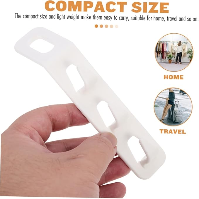 4pcs Space Saving Hanger Connector Hooks for Hanging Jeans Shirts Abs Material Non-Slip Design Closet Organizer Accessories