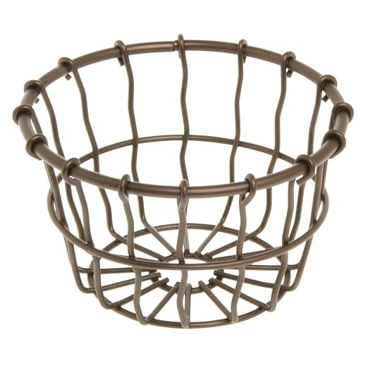American Metalcraft WBBS Basket, Wire, Bronze, Small
