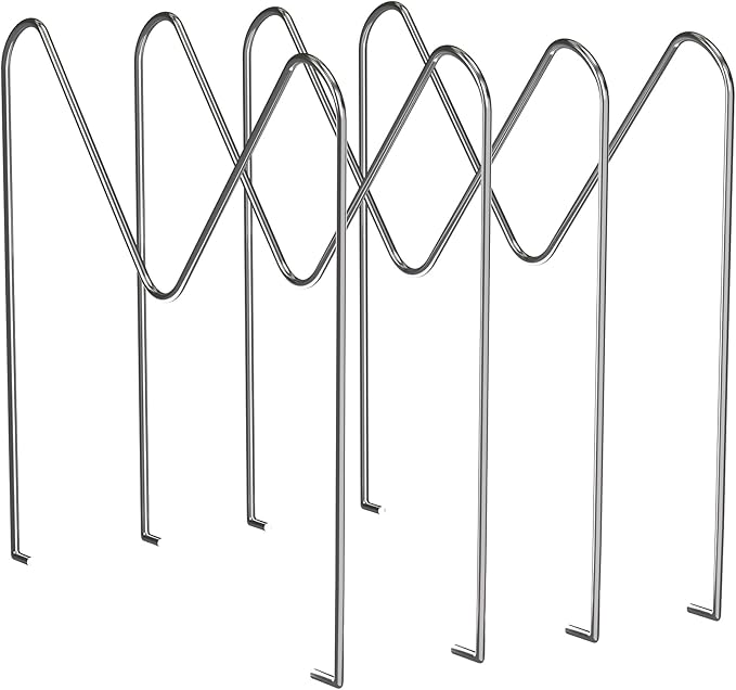 Golener 4 Adjustable Dividers Pull Out Pots and Pans Organizers - Optional Dividers Sliding Pot Lid Holder in Kitchen and Slide Out Cabinet Storage of Lids, Bakewares and Pots