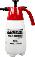 Chapin 1002 Handheld Pump Sprayer, 48oz, Multi‑Purpose, Lawn & Garden, Translucent Poly Tank, Wide‑Mouth Opening, Adjustable Cone Nozzle & Anti‑Clog Filter for Weed, Fertilizer & Pest Applications