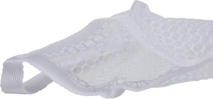 Household Essentials 135 Polyester Sneaker Wash and Dry Bag for Laundry Machines - White